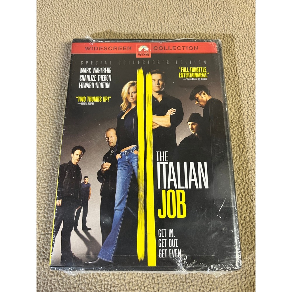 The Italian Job DVD Special Collector's Edition Widescreen Mark Wahlberg New